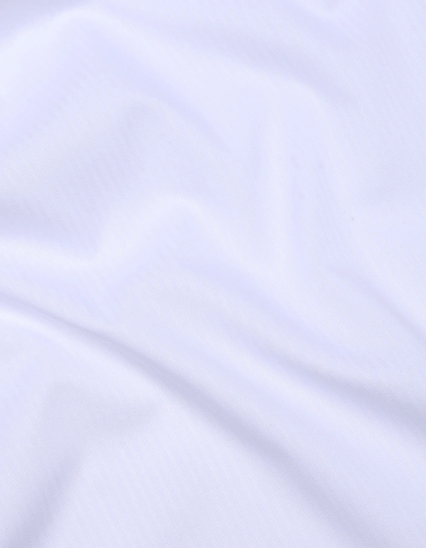 White Self Classic Fit Shirt - Image 4