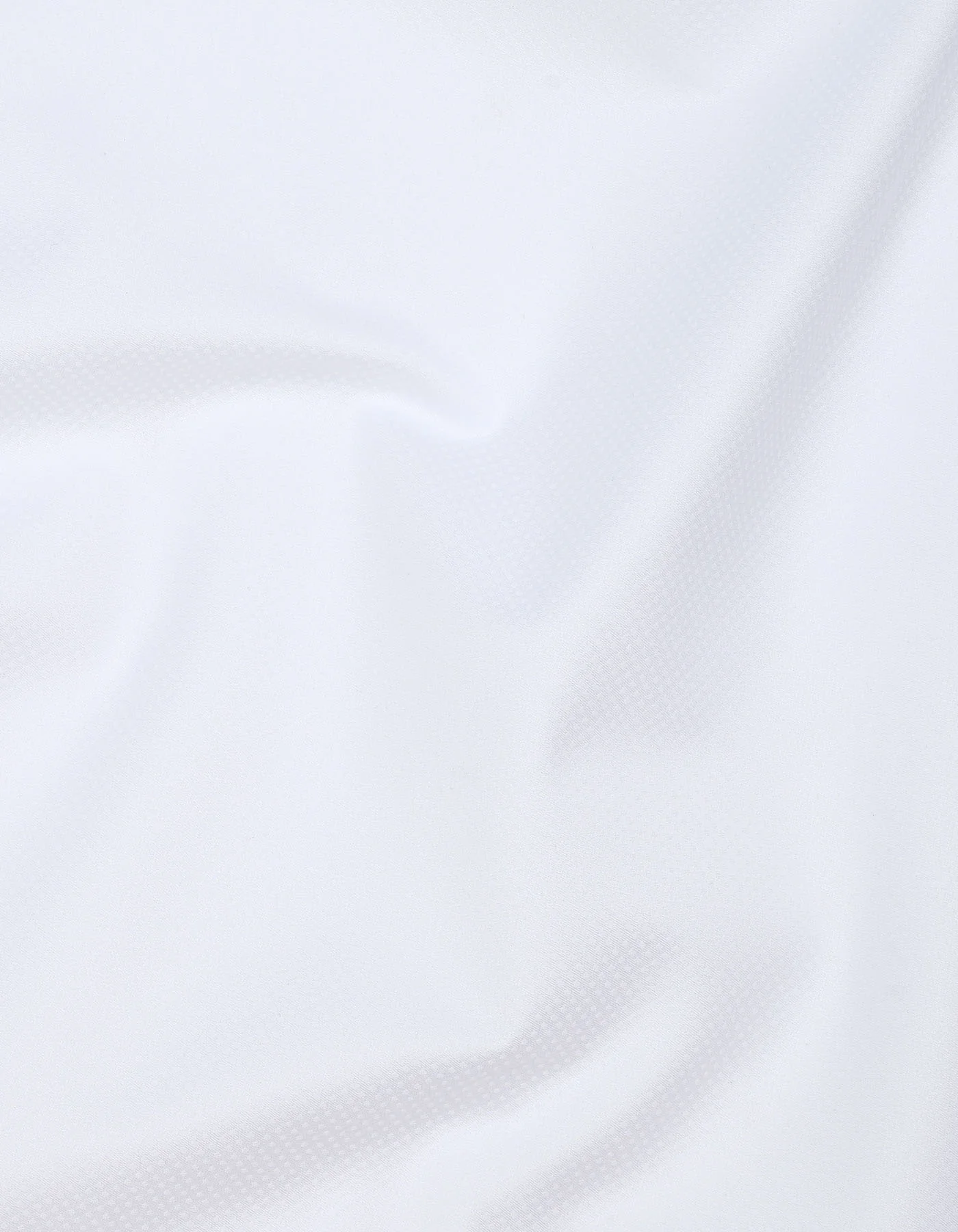 White Self Smart Fit Shirt - Image 4
