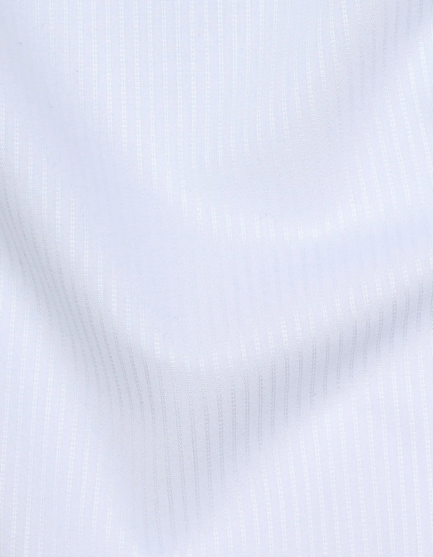 White Self Smart Fit Shirt - Image 4