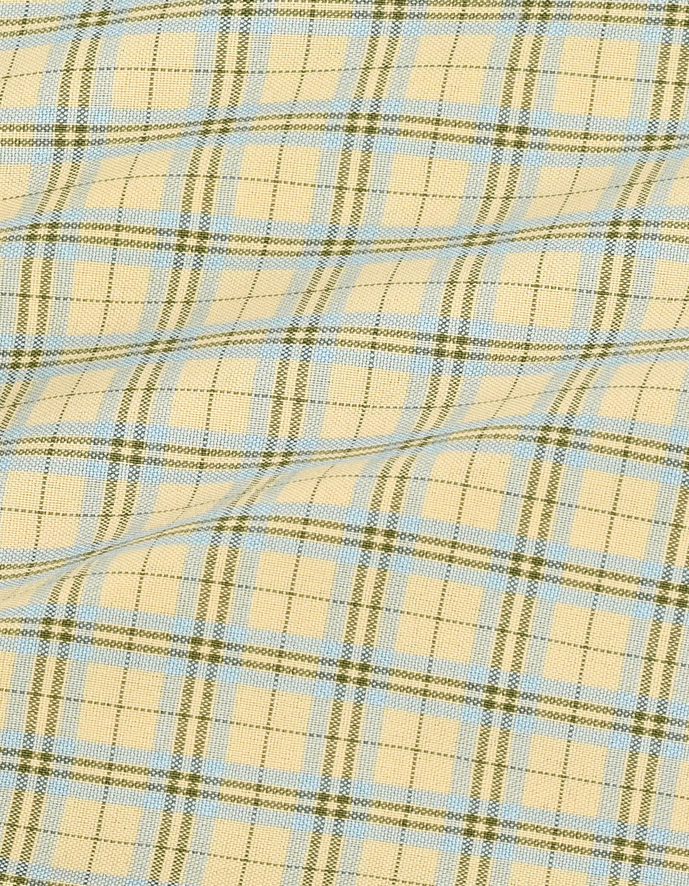 Yellow Check Cross Pocket Woven Pajama - Image 4